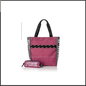 Victoria's Secret PINK Tote Bag & Tech Pouch